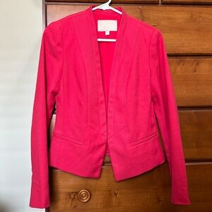 Banana Republic (Factory?) Pink Collarless Blazer Jacket as 2